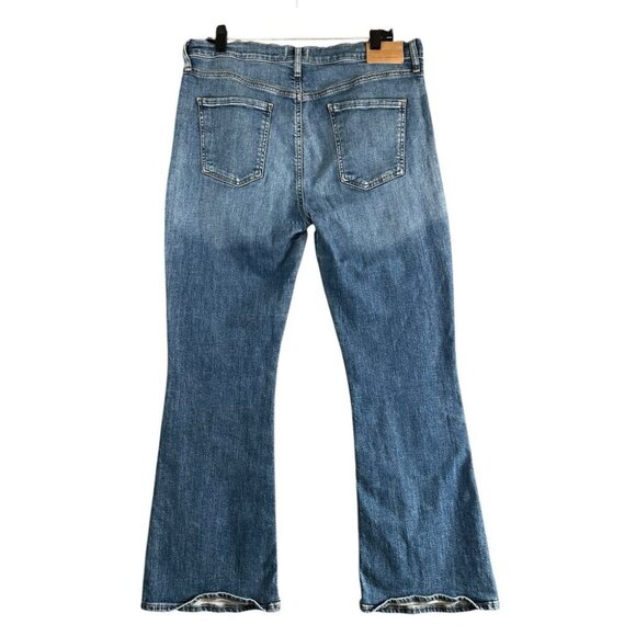 CITIZENS OF HUMANITY Lilah High Rise Bootcut Flare Blue Jeans Size 32 FLAW - Picture 2 of 15